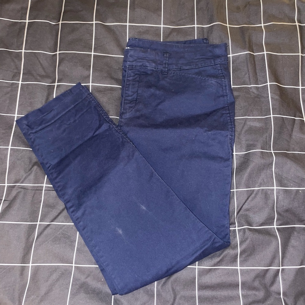 Old Nay blue pixie khakis